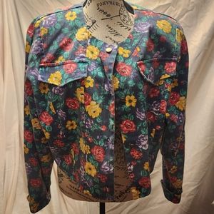 KWBL Vintage Medium Floral Jacket